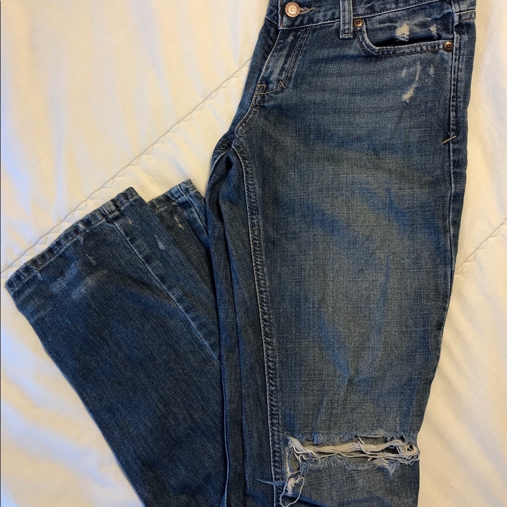 Abercrombie & Fitch Distressed Jeans